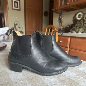 Blundestone Heeled Boots, Black, 8